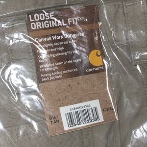 Canvas Work Dungarees Loose Original Fit